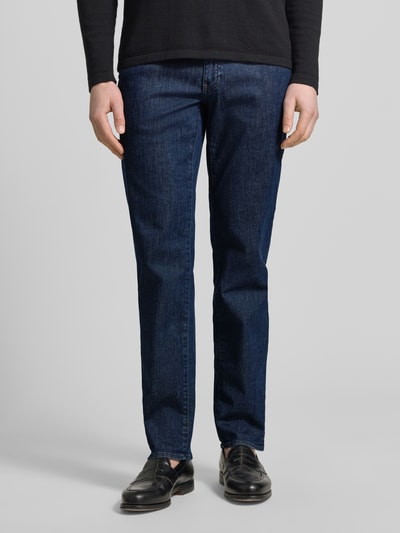 Brax Regular Fit Jeans aus Baumwoll-Mix Modell 'CADIZ ' Dunkelblau 4