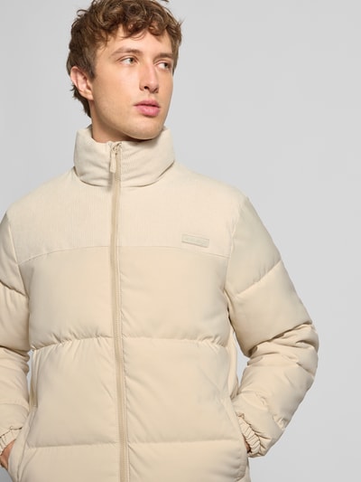 Blend Steppjacke mit Stehkragen und Eingrifftaschen Offwhite 3