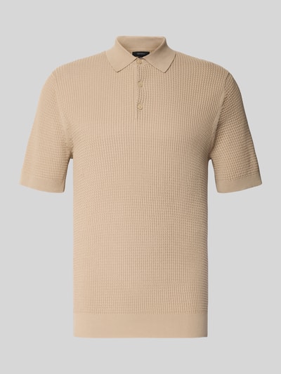 Matinique Slim Fit Poloshirt mit Knopfleiste Beige 2