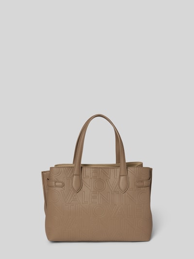 VALENTINO BAGS Handtasche mit Logo-Muster Modell 'PANSY' Taupe 3