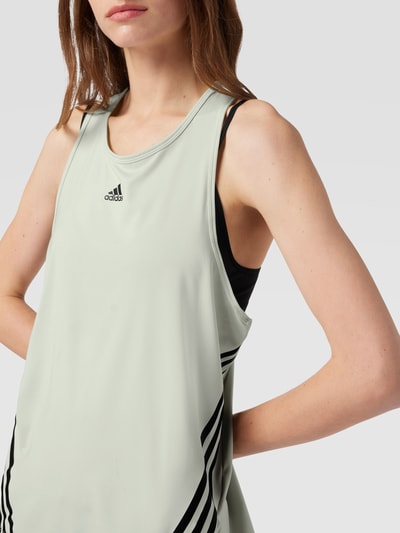 ADIDAS SPORTSWEAR Top z detalami z logo Miętowy 3