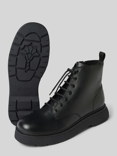 JOOP! SHOES Schnürstiefel mit strukturierter Sohle Black 4