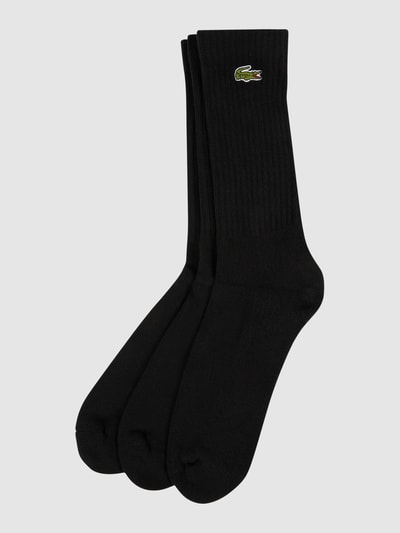 Lacoste Socken mit Stretch-Anteil im 3er-Pack  Black 1