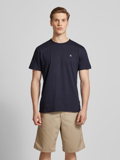 Calvin Klein Jeans T-shirt z naszywką z logo Granatowy 4