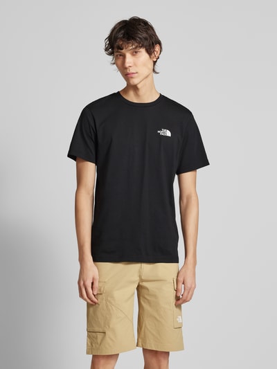 The North Face T-Shirt mit Label-Print Modell 'SIMPLE DOME' Black 4