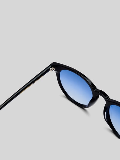 MessyWeekend Runde Sonnenbrille Modell 'NEW DEPP' BLACK 5