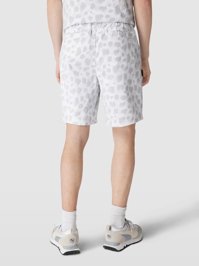 PUMA PERFORMANCE Korte broek met all-over print, model 'DOWNTOWN' Offwhite - 5