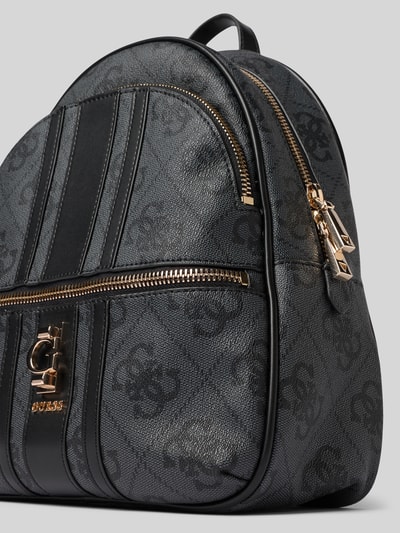 Guess Plecak ze wzorem z logo model ‘ERENIA’ Antracytowy 3
