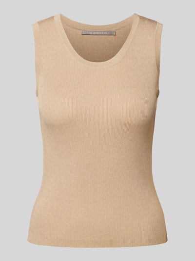 (The Mercer) N.Y. Tanktop in Ripp-Optik Sand Melange 2