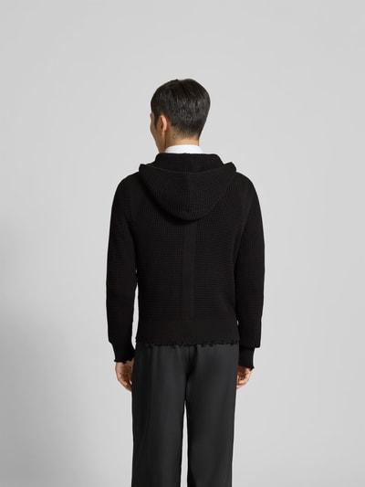 WON HUNDRED Slim Fit Jacke in Strick-Optik Black 5