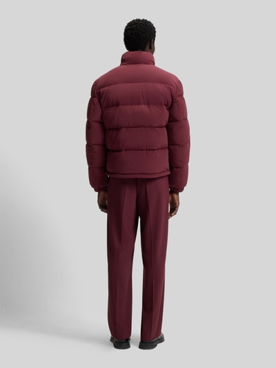 HUGO Regular Fit Steppjacke mit Stehkragen Modell 'BALTO2541' Bordeaux 5