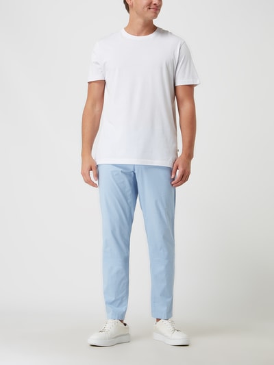 Brax Straight fit chino met stretch, model 'Everest' Lichtblauw - 1