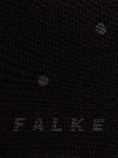 Falke Sokken met all-over motief Antraciet - 2