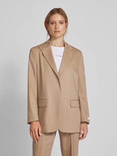 Armedangels Blazer met vetersluiting, model 'ORIAANA' Beige - 4