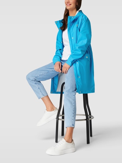 ICHI Funktionsjacke mit Eingrifftaschen Modell 'TAZI' Blau 1