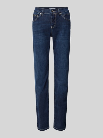 MAC Slim Fit Jeans mit Reißverschlusstasche Marine 2