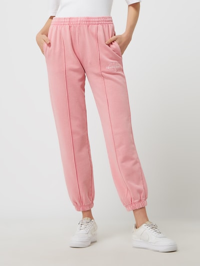 Calvin Klein Jeans Sweathose mit Logo  Pink 4