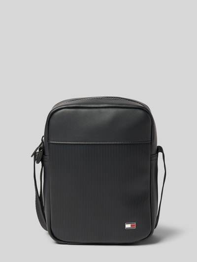 Tommy Hilfiger Schoudertas in leerlook Zwart - 2