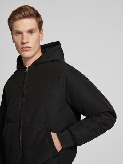 Jack & Jones Kurtka z kołnierzykiem typu kent model ‘COLLECTIVE’ Czarny 3