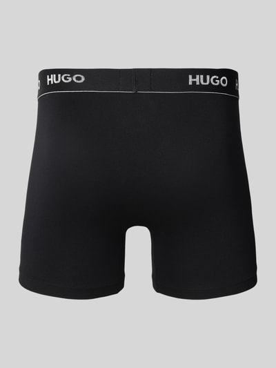 HUGO Boxershort met band met label in een set van 3 stuks Zwart - 3