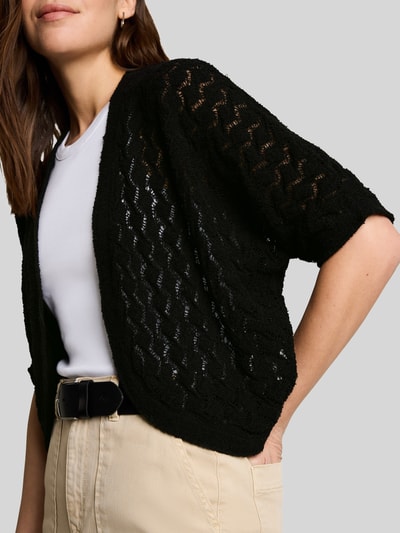 Tom Tailor Oversized Bolero aus Baumwoll-Mix Black 3