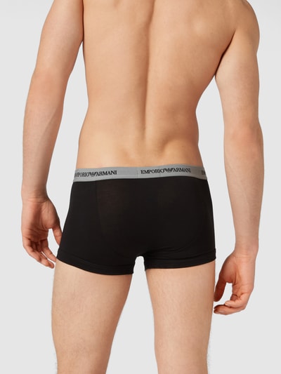 EMPORIO ARMANI Trunks im 3er-Pack Black 4