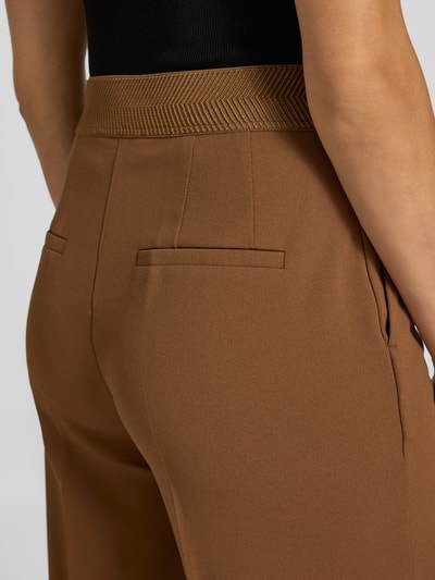 Betty Barclay Spodnie materiałowe z wpuszczanymi kieszeniami w stylu francuskim Koniakowy 3