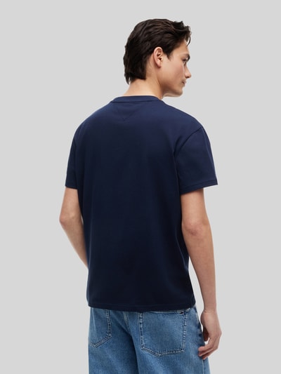 Tommy Jeans Relaxed Fit T-Shirt aus reiner Baumwolle mit Logo-Print Marine 5