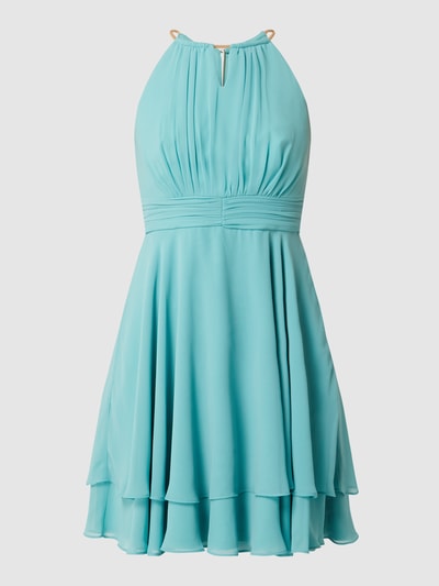 Jake*s Cocktail Cocktailkleid aus Chiffon im Double Layer Look  Aqua 2