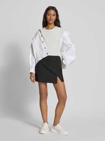 Only Slim Fit T-Shirt mit Viskoseanteil Modell 'EMMA' Offwhite 1