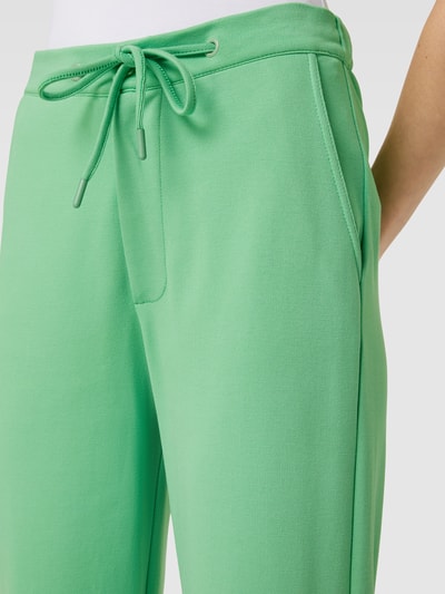 Rich & Royal Stoffen broek met elastische band Groen - 3