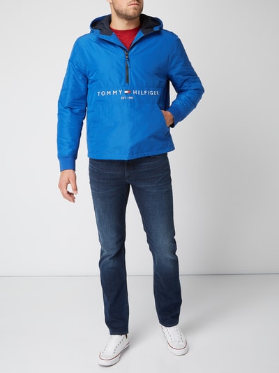 Tommy Hilfiger Jack in comfortmodel met capuchon Koningsblauw - 1