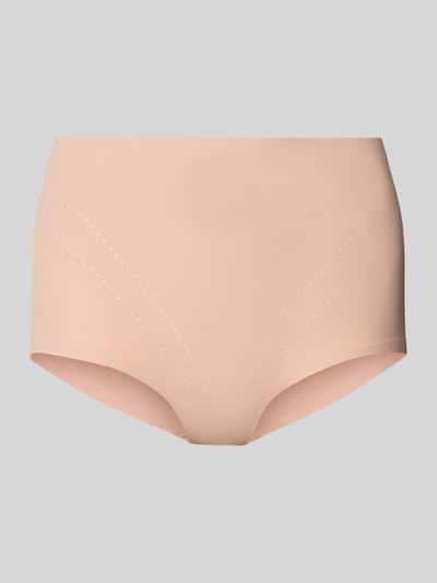 MAGIC Bodyfashion High Waist Slip mit Lochmuster Modell 'Dream' Beige 1