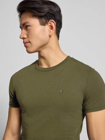 Tommy Jeans Slim fit T-shirt van puur katoen in een set van 2 stuks Zwart - 3