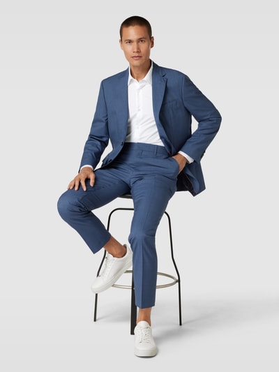 JOOP! Slim fit zakelijk overhemd met kentkraag Wit - 1