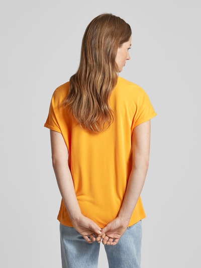 Christian Berg Woman T-Shirt mit Rundhalsausschnitt Dunkelorange 5