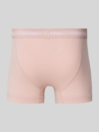 Calvin Klein Underwear Trunks mit elastischem Label-Bund im 5er-Pack Hellgrau 3