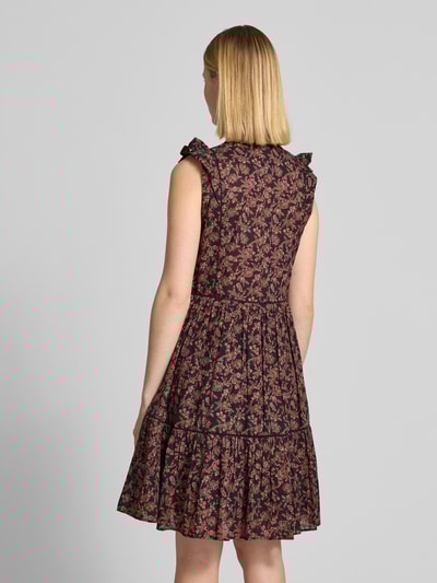 BOSS Orange Mini-jurk met ruches, model 'Dantiana' Zwart - 5