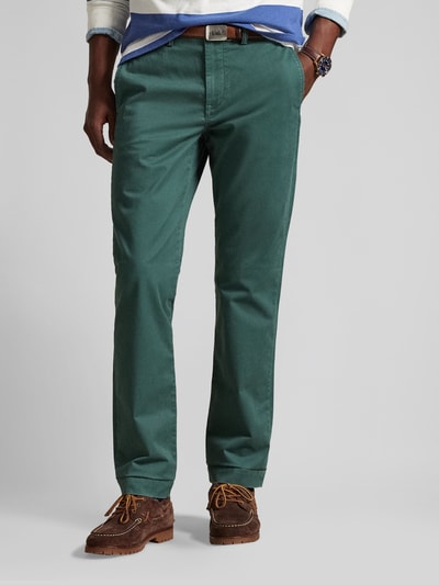 Polo Ralph Lauren Chinos o kroju straight fit z mieszanki bawełny Ciemnozielony 4