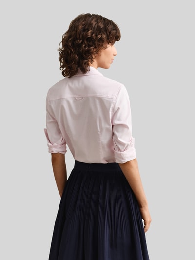 GANT Slim Fit Hemdbluse mit Logo-Stitching Rosa 5