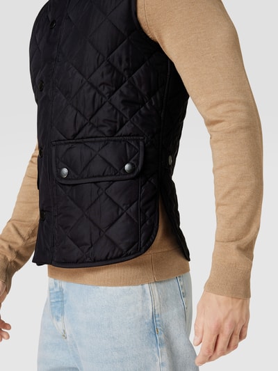 Barbour Bodywarmer met klepzakken, model 'LOWERDALE' Marineblauw - 3