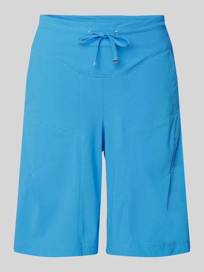 Raffaello Rossi Regular fit korte broek met steekzakken, model 'Gira' Blauw - 2