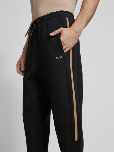 BOSS Green Sweatpants mit elastischem Bund Modell 'Hadikonos' Black 3