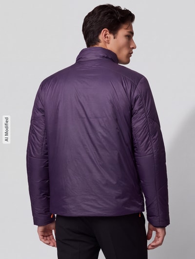 Polo Ralph Lauren Bomberjacke mit Reißverschlusstaschen Violett 5