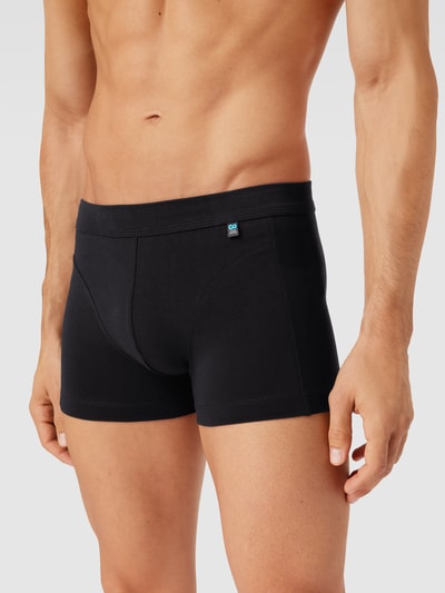 Schiesser Trunks mit elastischem Bund Black 3