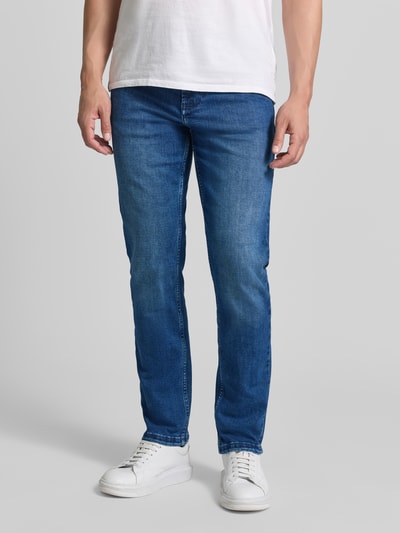 Christian Berg Men Comfort Fit Jeans mit Eingrifftaschen Royal 4