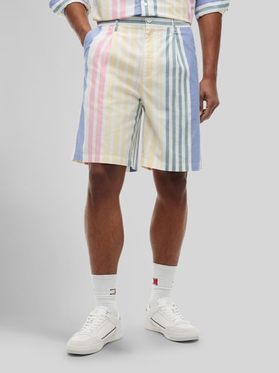 Tommy Jeans Regular Fit Bermuda aus reiner Baumwolle Bleu 4