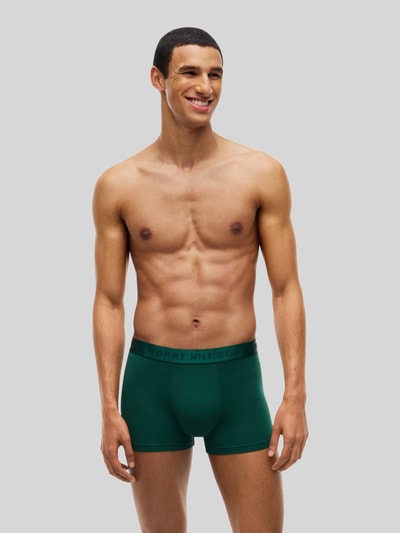 Tommy Hilfiger Pants aus reiner Baumwolle im 3er-Pack Dunkelrot 4