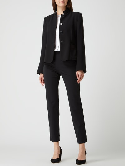 Emporio Armani Blazer mit Stehkragen Black 1