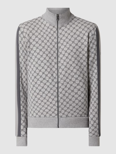 JOOP! Collection Sweatjacke mit Logo-Muster  Silber 2